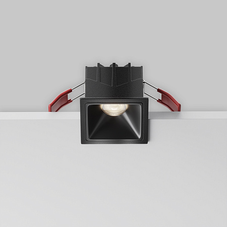 Светильник встраиваемый светодиодный Maytoni Alfa LED DL043-01-10W4K-SQ-B-1