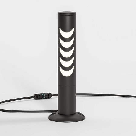 Уличный ландшафтный светодиодный светильник Elektrostandard Smile (35188/S) черный a070022 Уличный ландшафтный светодиодный светильник Elektrostandard Smile (35188/S) черный a070022