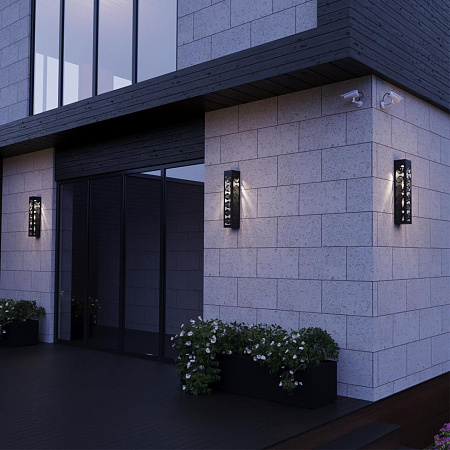 Уличный настенный светодиодный светильник Novotech NETZ 359285 Уличный настенный светодиодный светильник Novotech NETZ 359285