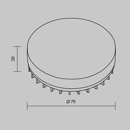 Лампа светодиодная GX53 9W 2700K 630Lm Voltega Wi-Fi bulbs 2431 Лампа светодиодная GX53 9W 2700K 630Lm Voltega Wi-Fi bulbs 2431