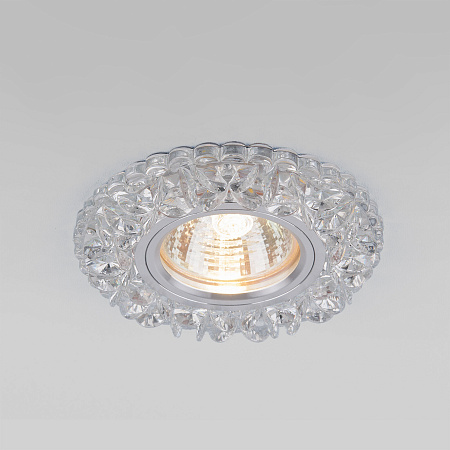 Светильник встраиваемый Elektrostandard 2201 MR16 CL прозрачный a038455 Светильник встраиваемый Elektrostandard 2201 MR16 CL прозрачный a038455