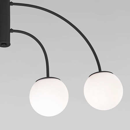 Люстра на штанге Eurosvet Cenacolo 30179/4 черный a069121 Люстра на штанге Eurosvet Cenacolo 30179/4 черный a069121