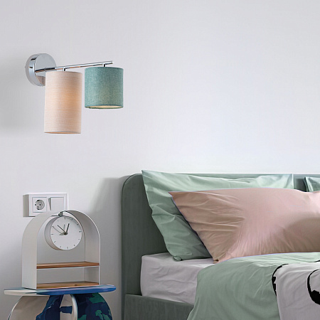 Бра Eurosvet Pastel 60151/2 хром Бра Eurosvet Pastel 60151/2 хром