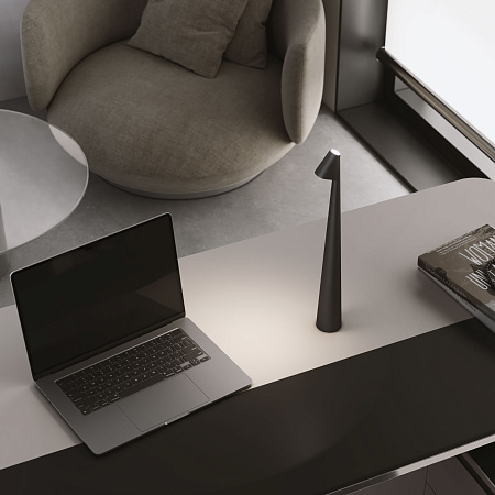 Настольная лампа светодиодная Elektrostandard Elite TL70250 черный a068070