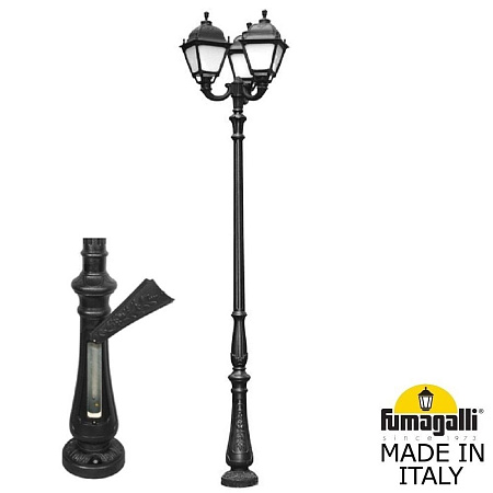 Парковый светильник FUMAGALLI TABOR OFIR/SIMON 3L U33.205.R30.AYH27 Парковый светильник FUMAGALLI TABOR OFIR/SIMON 3L U33.205.R30.AYH27