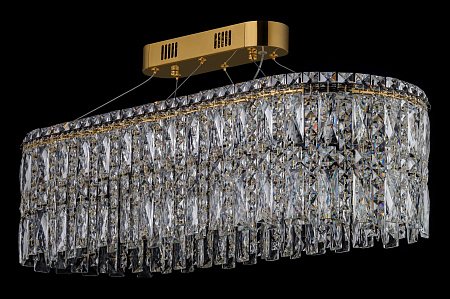 Люстра хрустальная светодиодная Arti Lampadari Ovindoli L 1.5.80x30.100 G Люстра хрустальная светодиодная Arti Lampadari Ovindoli L 1.5.80x30.100 G