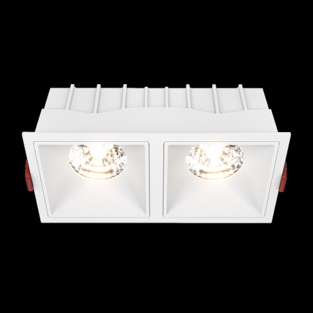 Светильник встраиваемый Maytoni Alfa LED DL043-02-15W3K-SQ-W