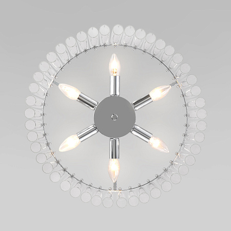 Люстра хрустальная Bogates Flamel 374/6 Smart Люстра хрустальная Bogates Flamel 374/6 Smart