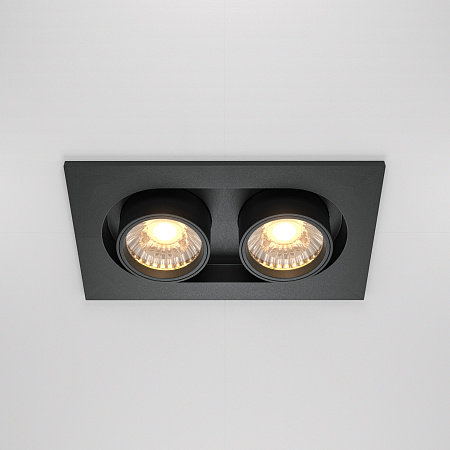 Светильник встраиваемый светодиодный Maytoni Hidden DL045-02-10W3K-B Светильник встраиваемый светодиодный Maytoni Hidden DL045-02-10W3K-B