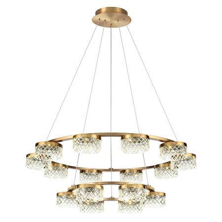 Люстра хрустальная светодиодная Odeon Light FIVRE 5032/96L Люстра хрустальная светодиодная Odeon Light FIVRE 5032/96L