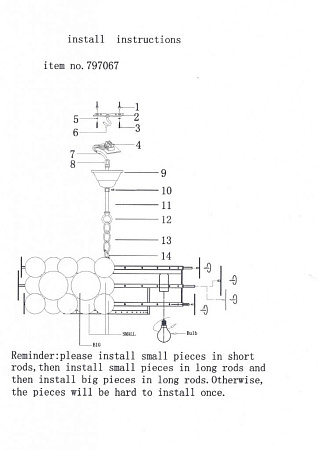 Подвесная люстра Lightstar Circo 797067 Подвесная люстра Lightstar Circo 797067
