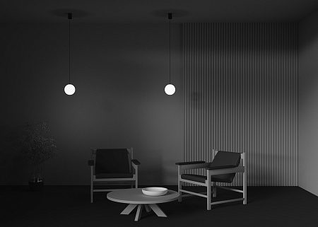 Подвесной светильник Maytoni Luna P039PL-5W3K-10-B