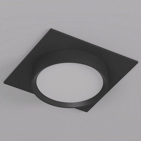 Светильник встраиваемый Denkirs FLAT DK2091-BK Светильник встраиваемый Denkirs FLAT DK2091-BK