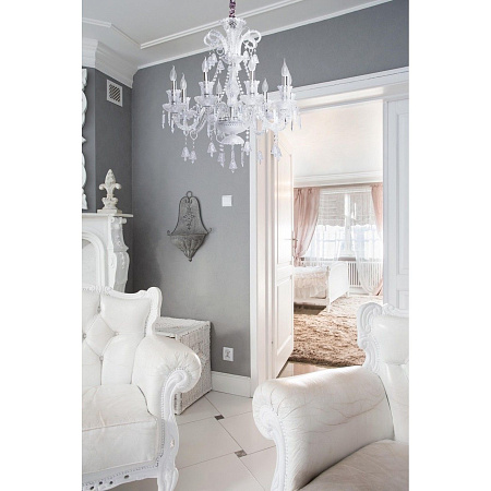 Люстра хрустальная Chiaro Барселона 313012508 Люстра хрустальная Chiaro Барселона 313012508