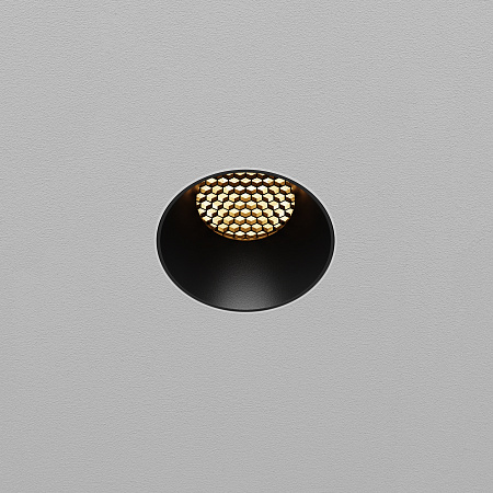 Светильник встраиваемый светодиодный Maytoni Dip DL119-10W-2.7K-TRS-B