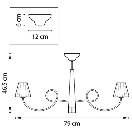 Потолочная люстра Lightstar Vortico 814097 Потолочная люстра Lightstar Vortico 814097