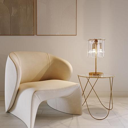 Настольная лампа Eurosvet Claire 01170/3 золото a069013 Настольная лампа Eurosvet Claire 01170/3 золото a069013