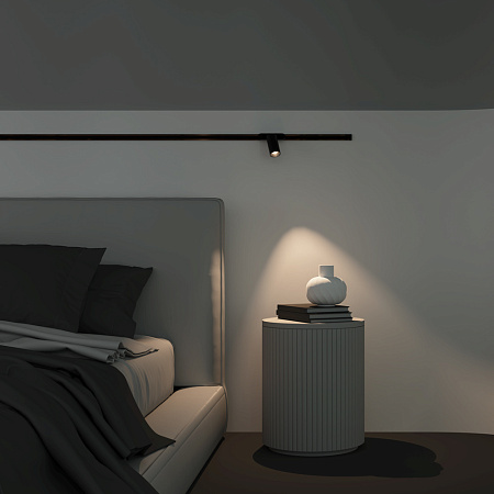 Трековый магнитный светодиодный светильник Maytoni Radity Focus LED TR103-1-12W4K-M-B