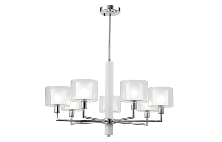 Люстра на штанге Crystal Lux MAESTRO SP-PL7 CHROME