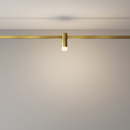 Трековый однофазный светодиодный светильник Maytoni Flarity Skim TR145-1-3W4K-W-BS