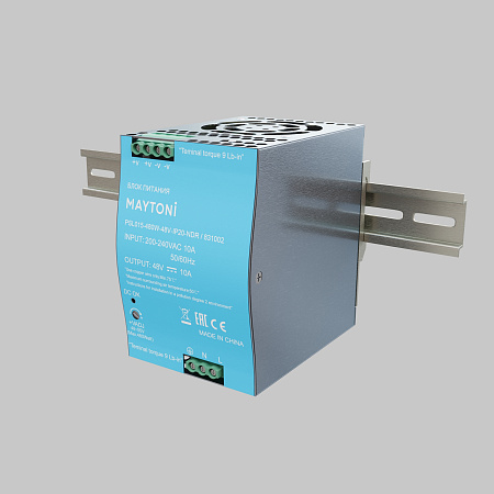 Блок питания 480W 48V Maytoni Led Strip 831002