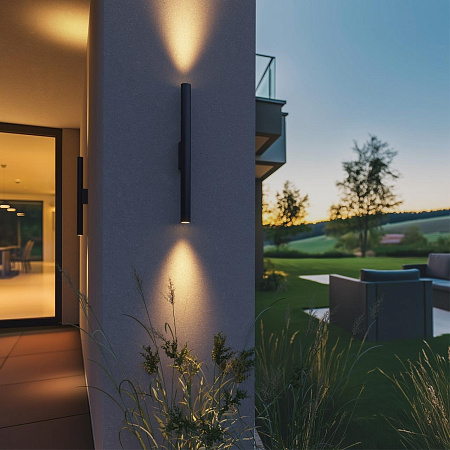 Уличный настенный светодиодный светильник Odeon Light TUBUS 7105/10WL Уличный настенный светодиодный светильник Odeon Light TUBUS 7105/10WL