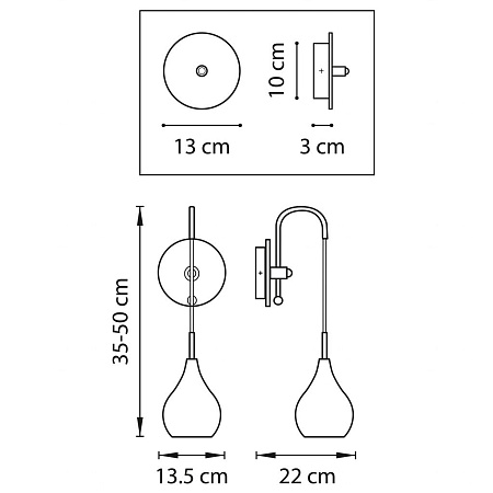 Бра Lightstar Pentola 803531 Бра Lightstar Pentola 803531