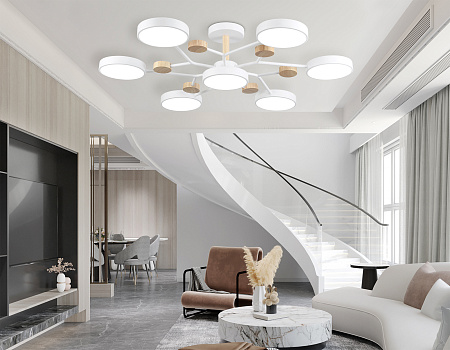 Люстра потолочная светодиодная Ambrella light FL4864