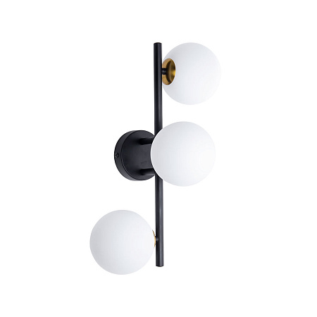 Бра Arte Lamp GEMINI A2243PL-3BK