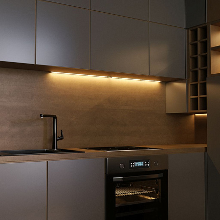 Линейный светильник с выключателем 2*60см  Elektrostandard LTB75 белый a053403