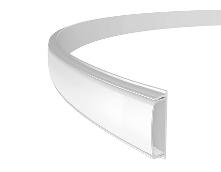 Накладной гибкий профиль для светодиодной ленты Ambrella light ILLUMINATION GP1600WH