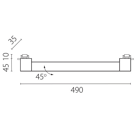 Трековый однофазный светодиодный светильник Lightstar Lilla 202337 Трековый однофазный светодиодный светильник Lightstar Lilla 202337