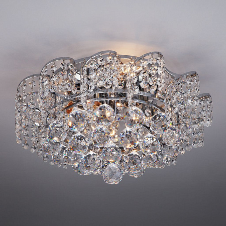 Хрустальная люстра Eurosvet Charm 16017/6 хром Strotskis 00000078493 Хрустальная люстра Eurosvet Charm 16017/6 хром Strotskis 00000078493