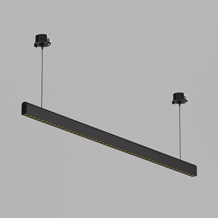 Линейный светильник светодиодный Ledron Sagi-style-585-Basic-Black-Gold-4000K