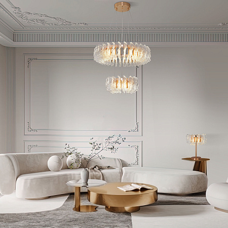 Люстра подвесная светодидная Bogates Farfalla 90374/2 золото