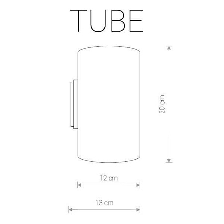 Настенный светильник Nowodvorski Tube 9317