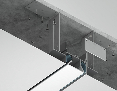 Профиль под натяжной потолок для ленты Ambrella light ILLUMINATION GP4000AL Профиль под натяжной потолок для ленты Ambrella light ILLUMINATION GP4000AL