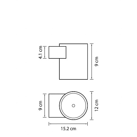 Уличный настенный светильник Lightstar Paro 370574