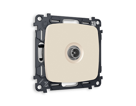 Комплект механизма TV розетки оконечной Ambrella Volt OMEGA MO333010 Комплект механизма TV розетки оконечной Ambrella Volt OMEGA MO333010