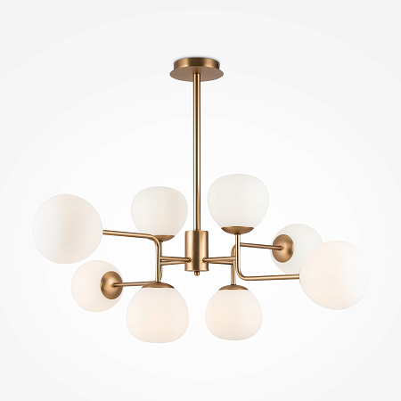 Люстра на штанге Maytoni Erich MOD221-PL-08-G Люстра на штанге Maytoni Erich MOD221-PL-08-G