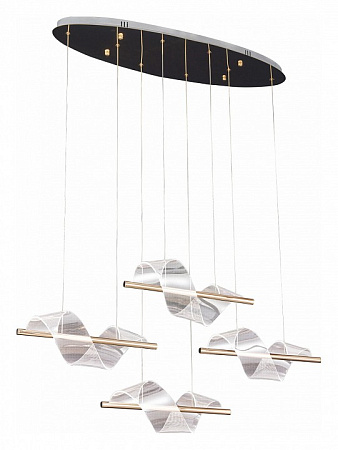 Люстра подвесная светодиодная Kink Light Илина 08042-4AS.37 Люстра подвесная светодиодная Kink Light Илина 08042-4AS.37