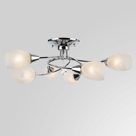 Потолочная люстра Eurosvet Virginia 2275/6 хром 00000055492 Потолочная люстра Eurosvet Virginia 2275/6 хром 00000055492