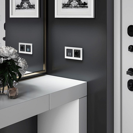 Сенсорный выключатель двухклавишный с функцией Wi-Fi Werkel a048327 a048327 Сенсорный выключатель двухклавишный с функцией Wi-Fi Werkel a048327 a048327