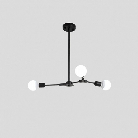 Люстра на штанге Imperiumloft LATE D55 Black 193586-26 Люстра на штанге Imperiumloft LATE D55 Black 193586-26