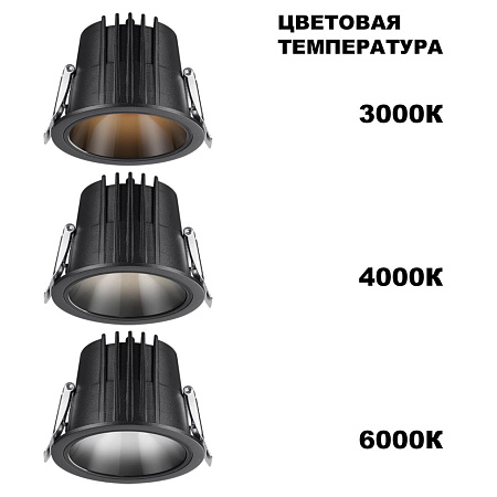 Светильник встраиваемый светодиодный Novotech LANG 359425 Светильник встраиваемый светодиодный Novotech LANG 359425