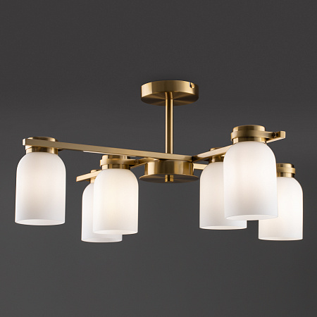 Люстра на штанге Freya Kamelia FR5446PL-06BS Люстра на штанге Freya Kamelia FR5446PL-06BS