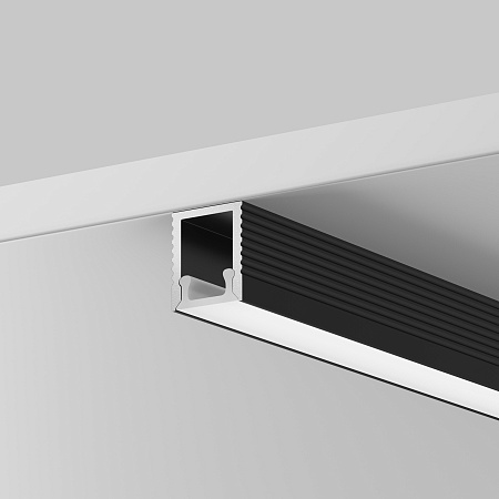 Алюминиевый профиль накладной Maytoni ALM-0809-B-2M 631002 Алюминиевый профиль накладной Maytoni ALM-0809-B-2M 631002