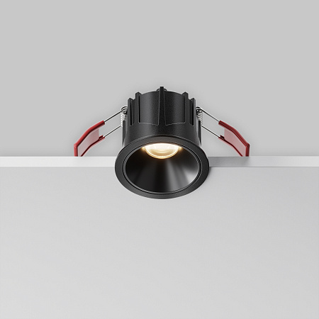 Светильник встраиваемый светодиодный Maytoni Alfa LED DL043-01-10W3K-RD-B-1