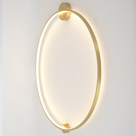 Светильник настенный светодиодный Crystal Lux REAL AP35W LED BRASS Светильник настенный светодиодный Crystal Lux REAL AP35W LED BRASS