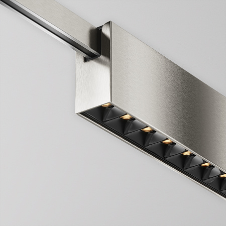 Трековый магнитный светодиодный светильник Maytoni Flarity Points TR150-1-12W3K-M-PT Трековый магнитный светодиодный светильник Maytoni Flarity Points TR150-1-12W3K-M-PT